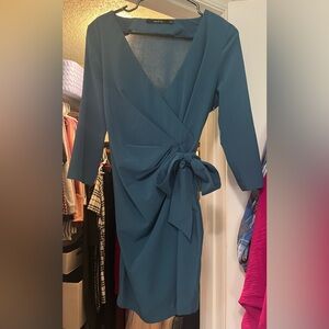 Blue Professional Dress